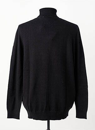 Pulover cu guler înalt elasticitate mâneci lungi negru LYLE & SCOTT bărbat