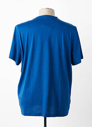 Tricou croială cambrată mâneci scurte albastru FRED PERRY bărbat
