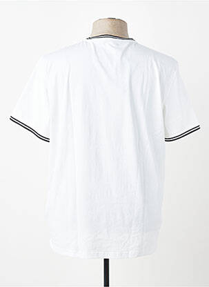 Tricou broderie mâneci scurte bej FRED PERRY bărbat