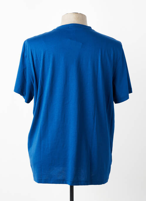 Tricou croială cambrată mâneci scurte albastru FRED PERRY homme
