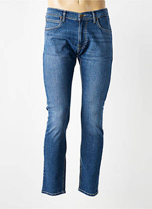 Blugi cu croială slim elasticitate mărime normală albastru WRANGLER bărbat