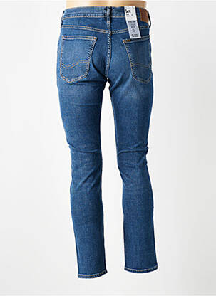 Blugi cu croială slim elasticitate mărime normală albastru WRANGLER bărbat