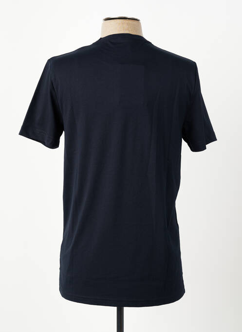 Tricou broderie mâneci scurte albastru FRED PERRY homme