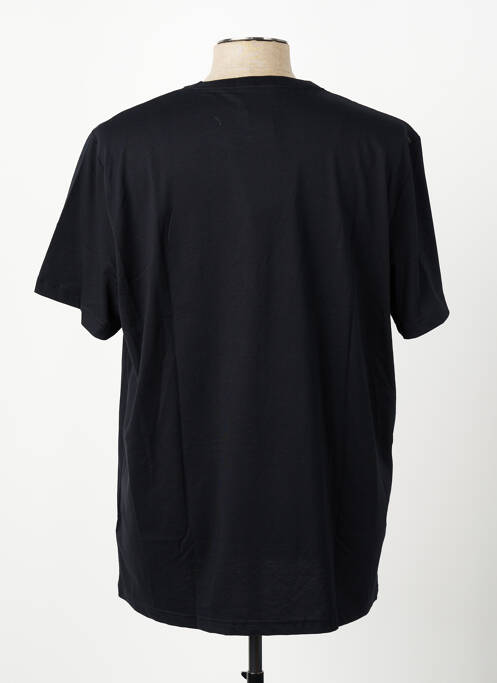 Tricou broderie mâneci scurte negru FRED PERRY homme
