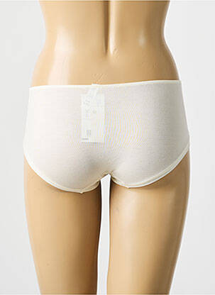 Shorty efect material satinat bej CHANTELLE femeie