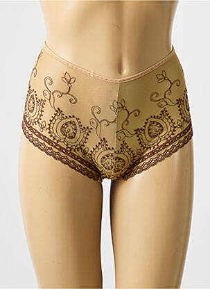 Shorty efect material satinat piele LEJABY femeie