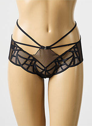 Shorty elasticitate negru IMPLICITE femeie