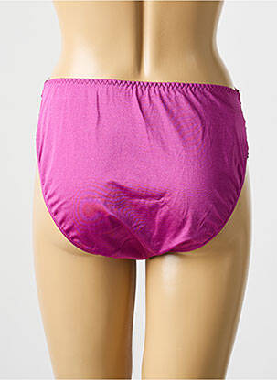 Chilot efect material satinat violet LISE CHARMEL femeie