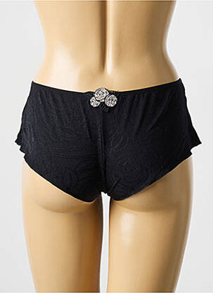 Shorty elasticitate negru EMPREINTE femeie