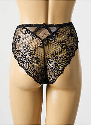 Chilot broderie dantelă de calais negru LISE CHARMEL femeie
