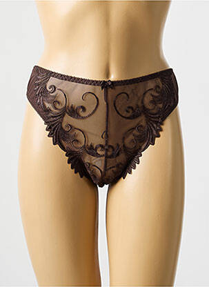 Tanga elasticitate maro EMPREINTE femme