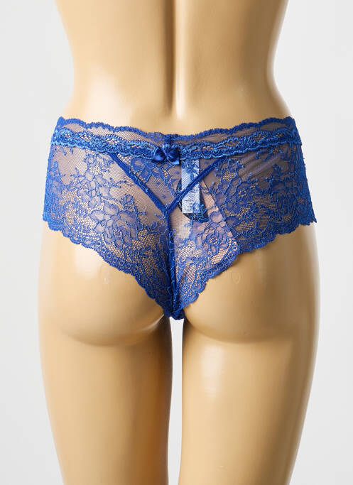 Shorty broderie dantelă de calais albastru LISE CHARMEL femme