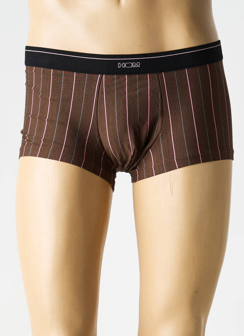 Boxer imprimeu dungi maro HOM homme