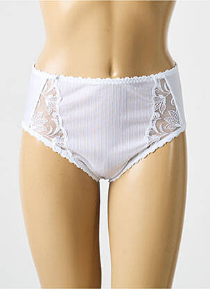 Chilot efect material satinat alb TRIUMPH femme