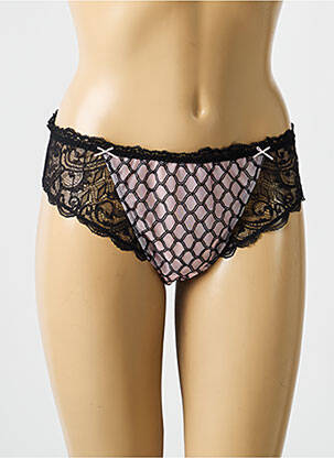 Chilot broderie dantelă de calais negru LISE CHARMEL femeie