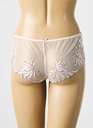 Shorty efect material satinat roz SIMONE PERELE femeie