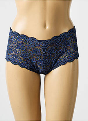 Chilot efect material satinat albastru TRIUMPH femme