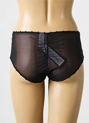 Shorty elasticitate negru EMPREINTE femeie