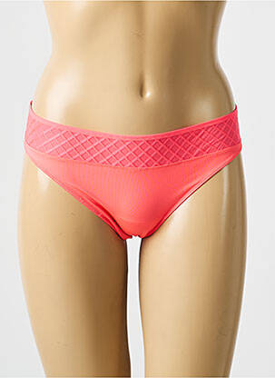 Chilot efect material satinat portocalie MARIE JO femeie