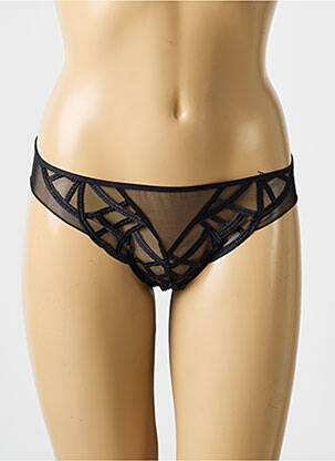 Chilot elasticitate negru IMPLICITE femeie