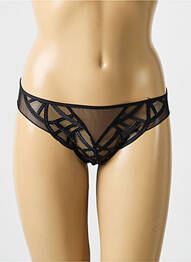 Chilot elasticitate negru IMPLICITE femme