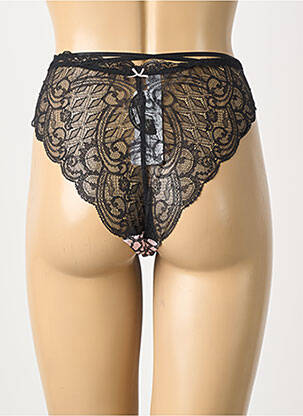 Chilot broderie dantelă de calais negru LISE CHARMEL femeie