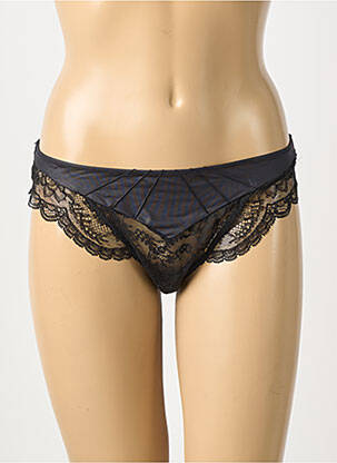 Chilot broderie dantelă de calais negru LISE CHARMEL femeie