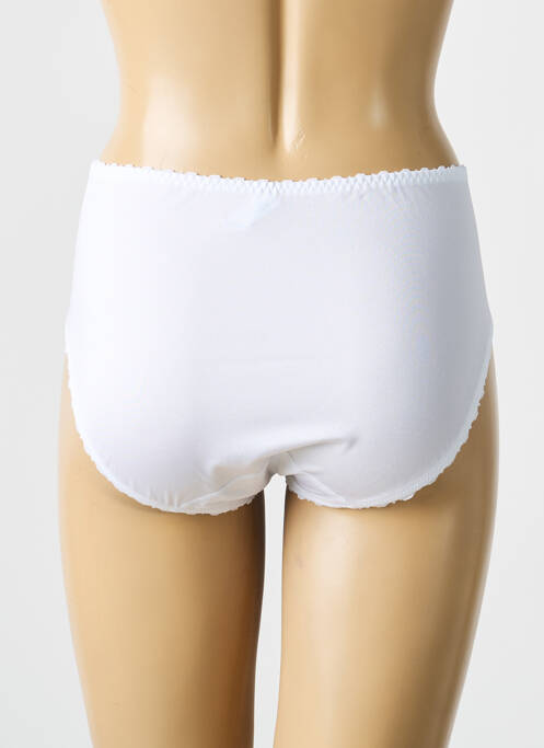 Chilot efect material satinat alb TRIUMPH femme