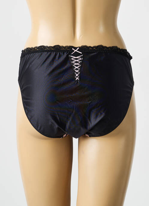 Chilot broderie dantelă de calais negru LISE CHARMEL femme