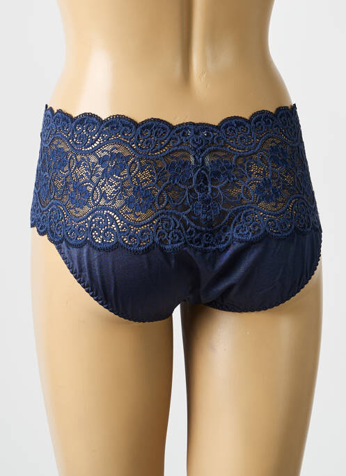 Chilot efect material satinat albastru TRIUMPH femme