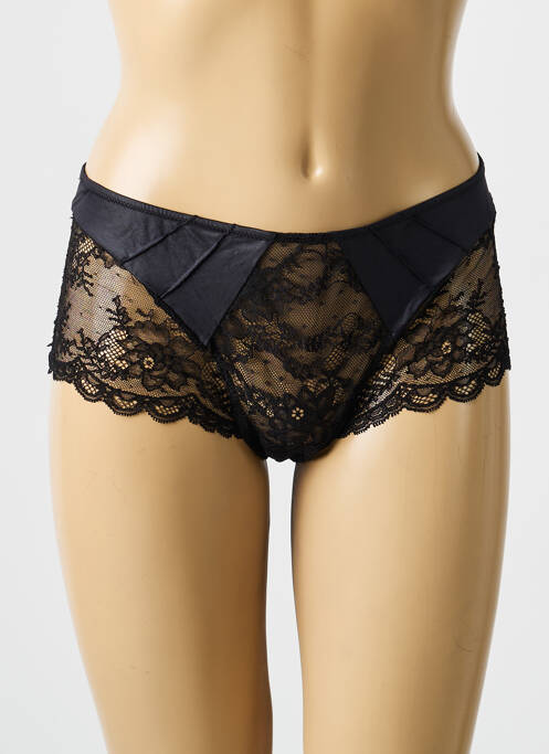 Shorty broderie dantelă de calais negru LISE CHARMEL femme