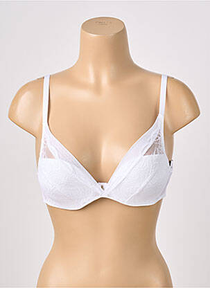 Sutien top sutien push-up top sutien push-up alb CHANTELLE femeie