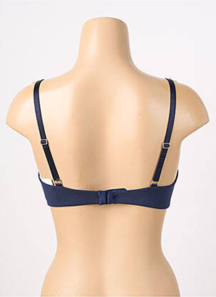 Sutien efect material satinat top sutien modelat albastru CALIDA femeie