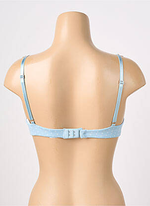 Sutien efect material satinat top sutien modelat albastru CALIDA femeie