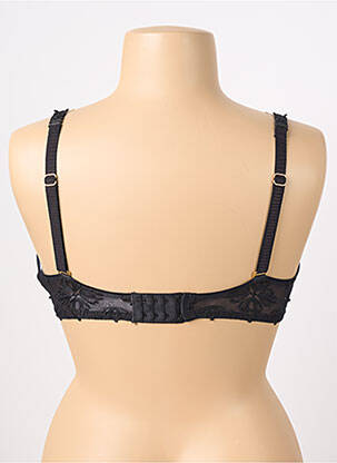Sutien efect material satinat top sutien modelat negru CHANTELLE femeie