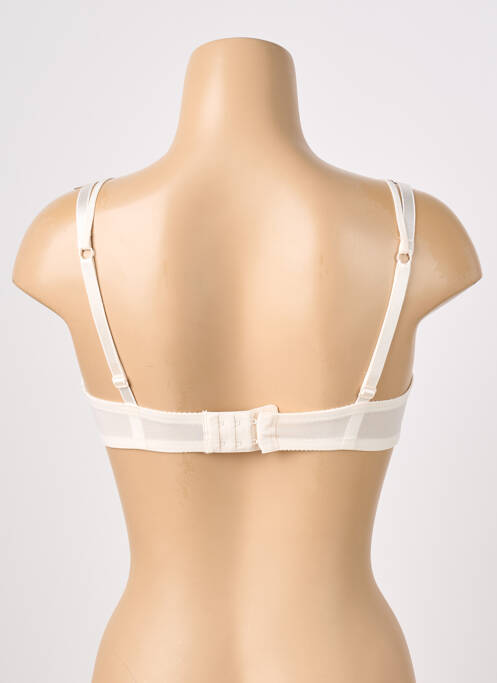 Sutien efect material satinat top sutien modelat bej PASSIONATA femme