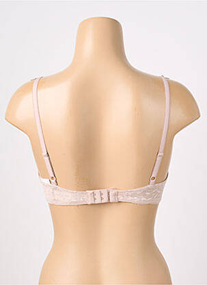 Sutien efect material satinat top sutien modelat roz TRIUMPH femeie