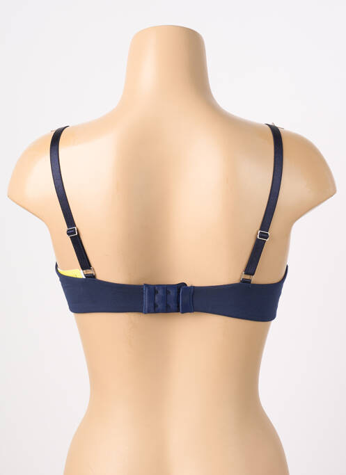 Sutien fără armatură top sutien modelat albastru CALIDA femme
