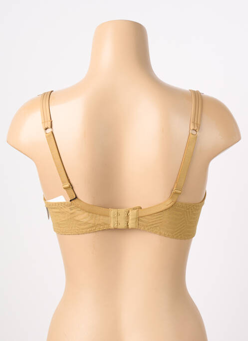 Sutien efect material satinat top sutien modelat maro AUBADE femme
