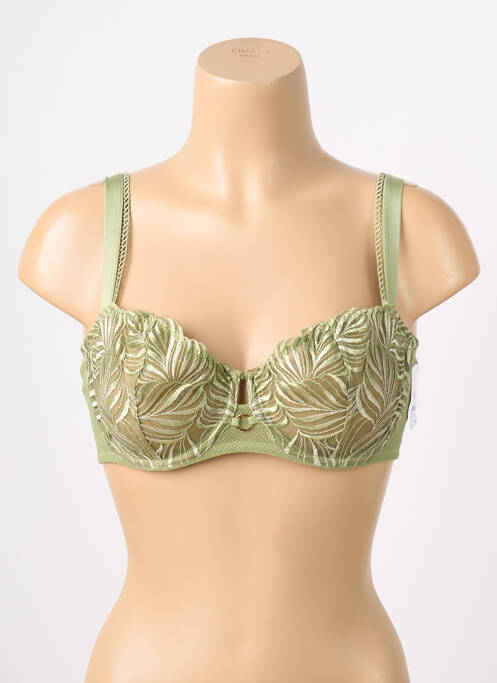Sutien sutien balconet cu decolteu înalt sutien balconet cu decolteu înalt verde AUBADE femme