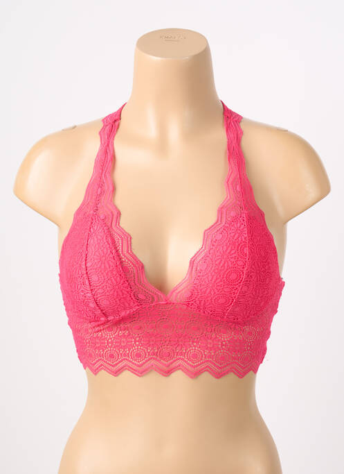 Sutien fără armatură sutiene roz PASSIONATA femme