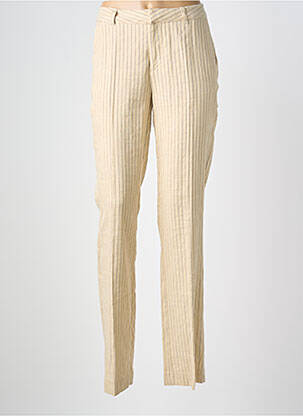 Pantalon slim buzunare bej MKT STUDIO femeie