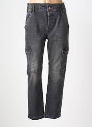 Blugi cu croială dreaptă buzunare gri SCOTCH & SODA femme