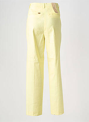 Pantalon slim buzunare galben SCOTCH & SODA femeie