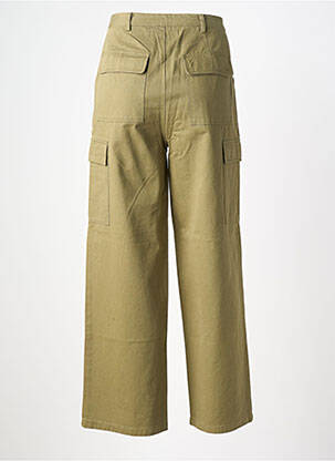 Pantalon cargo croială dreaptă verde LA PETITE ETOILE femeie