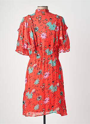 Rochie midi mâneci 3/4 mâneci 3/4 roșu POM AMSTERDAM femeie