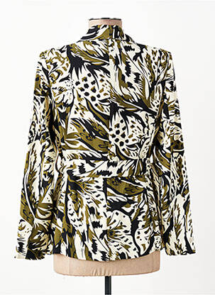 Jachete casual finisaj interior dublat verde LE TEMPS DES CERISES femeie