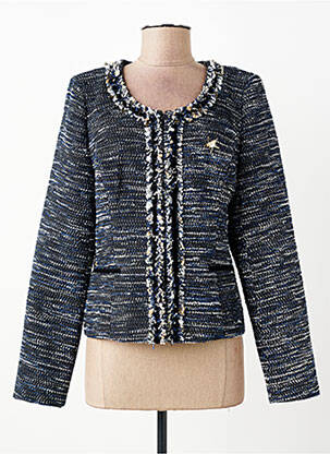 Jachete casual guler rotund albastru SCOTCH & SODA femeie