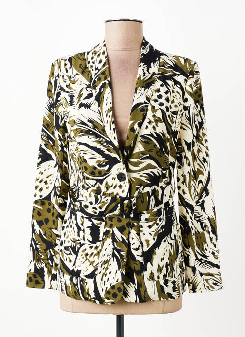 Jachete casual finisaj interior dublat verde LE TEMPS DES CERISES femme