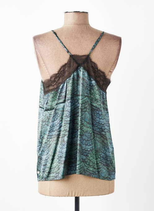 Top imprimeu fantezie bretele subțiri albastru SCOTCH & SODA femme